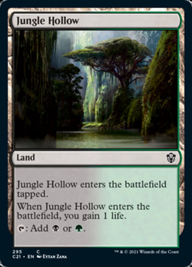 Jungle Hollow [Commander 2021] | Chromatic Games