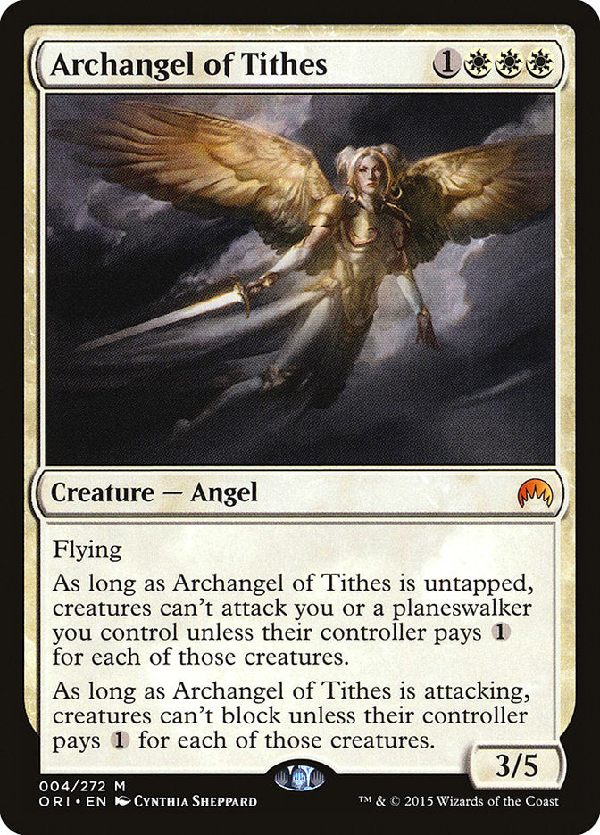 Archangel of Tithes [Magic Origins] | Chromatic Games