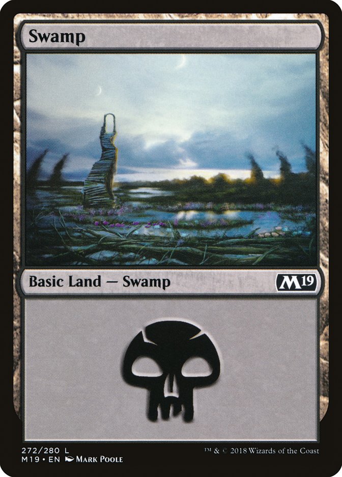 Swamp (272) [Core Set 2019] | Chromatic Games