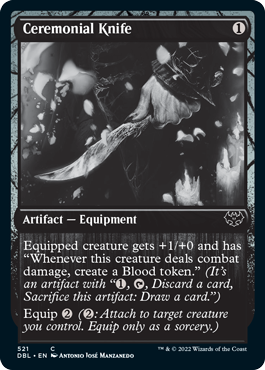 Ceremonial Knife [Innistrad: Double Feature] | Chromatic Games