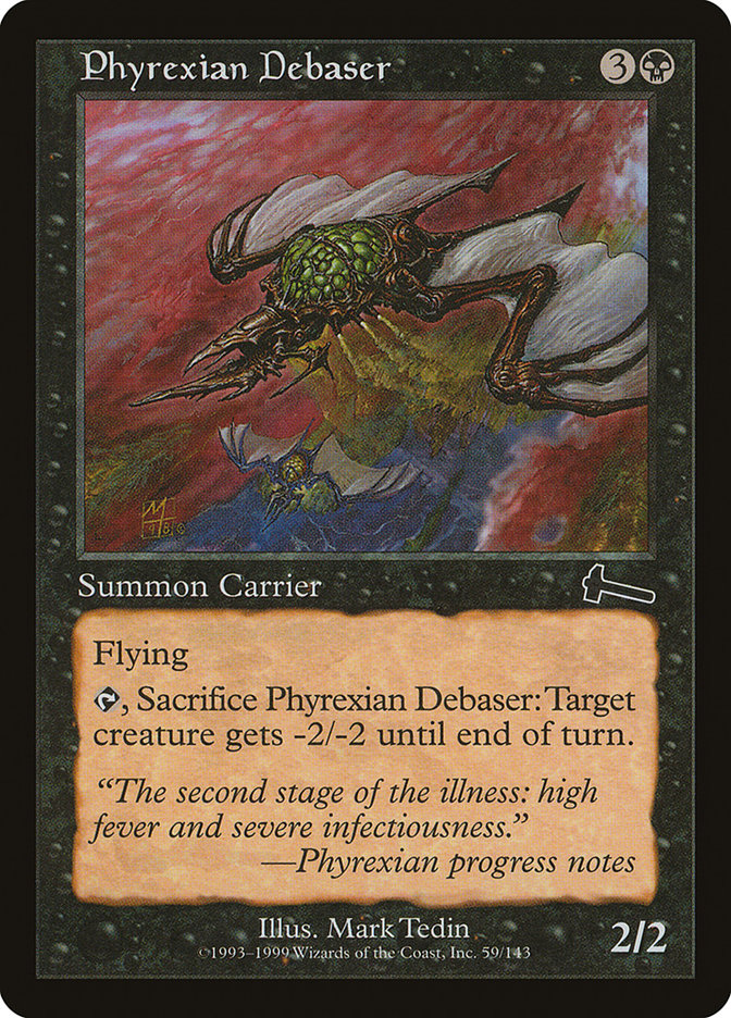 Phyrexian Debaser [Urza's Legacy] | Chromatic Games