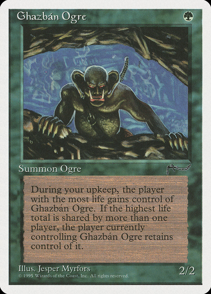 Ghazban Ogre [Chronicles] | Chromatic Games