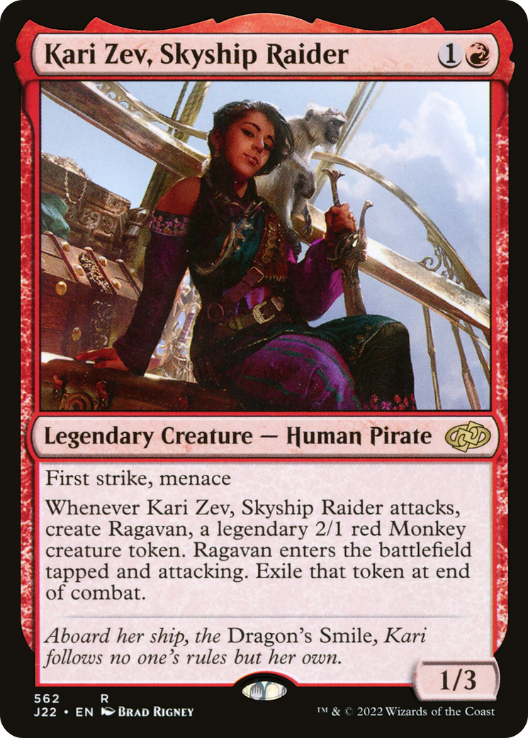 Kari Zev, Skyship Raider [Jumpstart 2022] | Chromatic Games