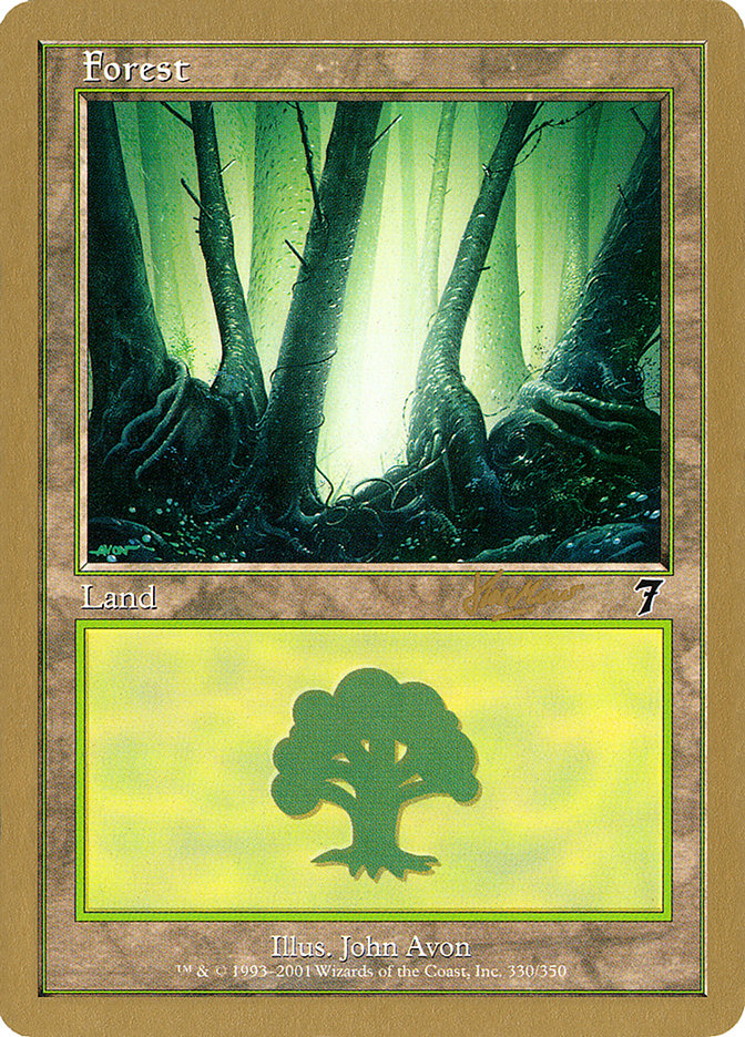 Forest (shh330) (Sim Han How) [World Championship Decks 2002] | Chromatic Games