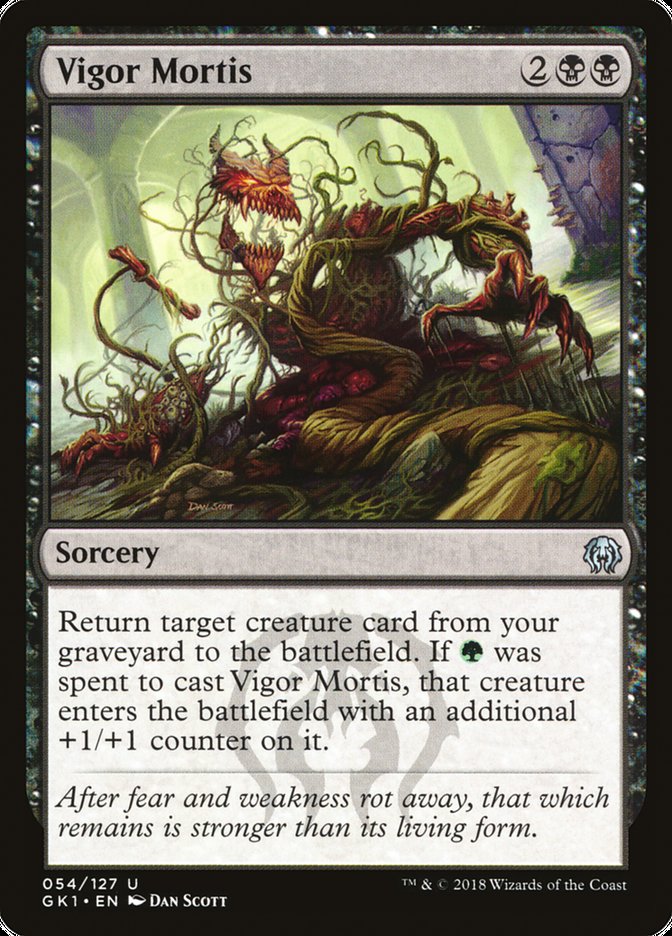 Vigor Mortis [Guilds of Ravnica Guild Kit] | Chromatic Games