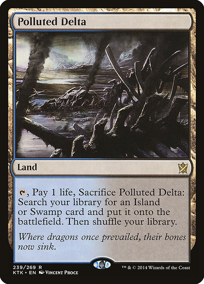 Polluted Delta [Khans of Tarkir] | Chromatic Games