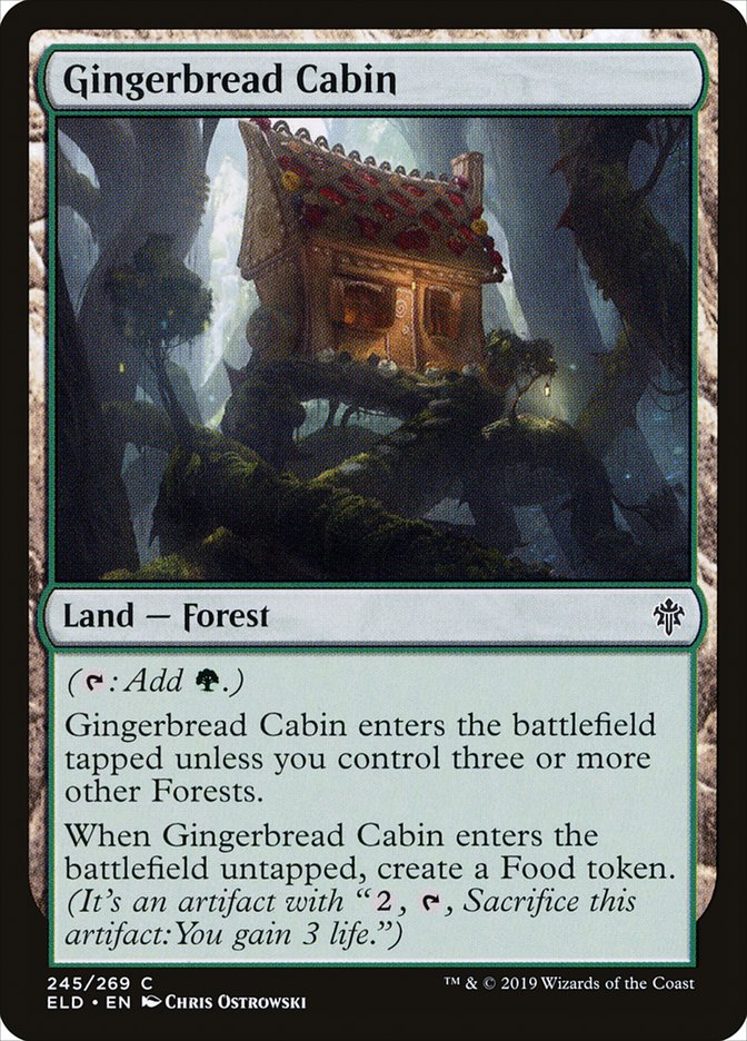 Gingerbread Cabin [Throne of Eldraine] | Chromatic Games