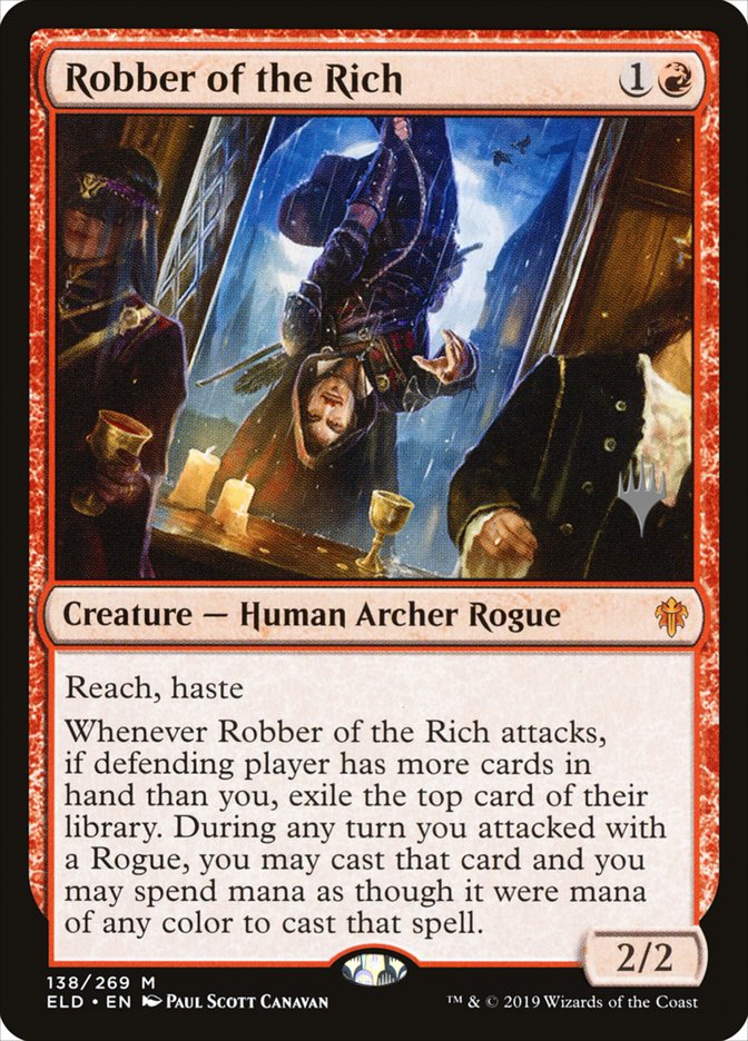 Robber of the Rich (Promo Pack) [Throne of Eldraine Promos] | Chromatic Games