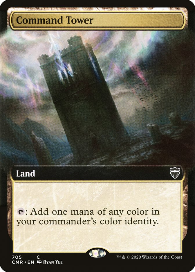 Command Tower (Extended Art) [Commander Legends] | Chromatic Games