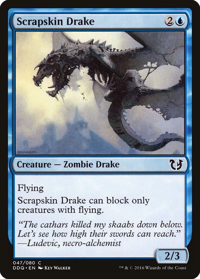 Scrapskin Drake [Duel Decks: Blessed vs. Cursed] | Chromatic Games