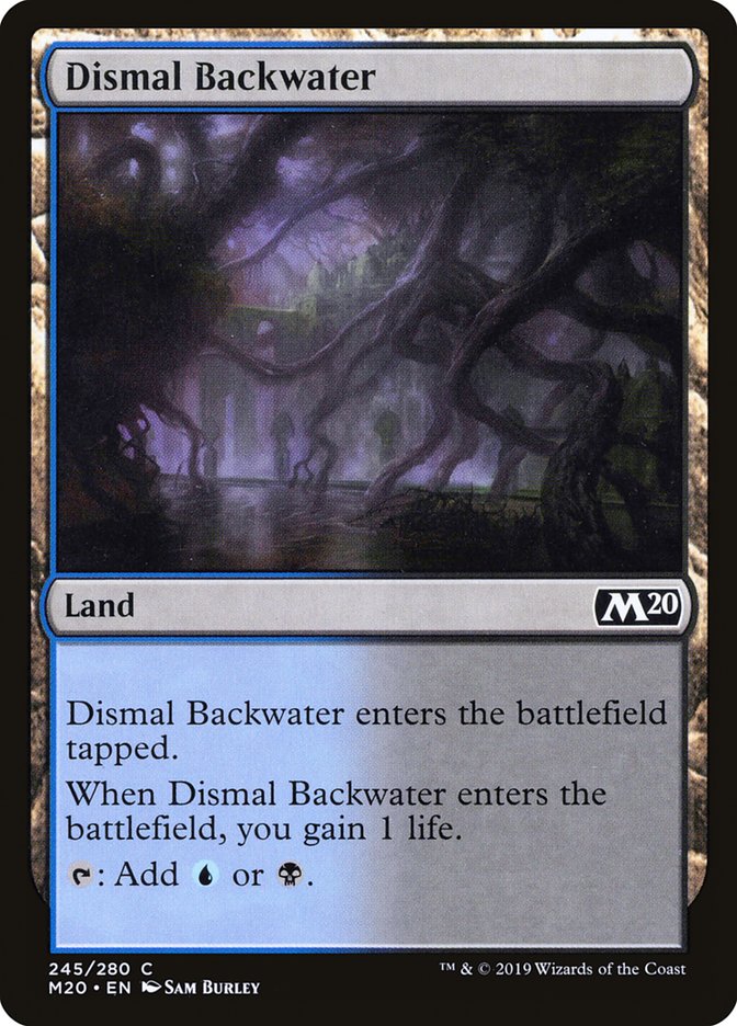 Dismal Backwater [Core Set 2020] | Chromatic Games