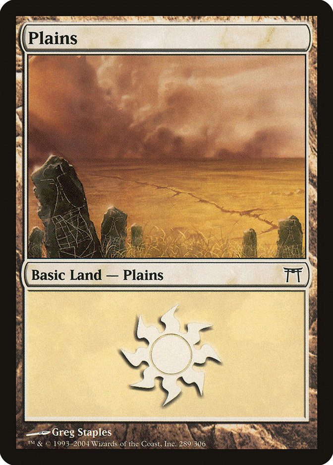 Plains (289) [Champions of Kamigawa] | Chromatic Games
