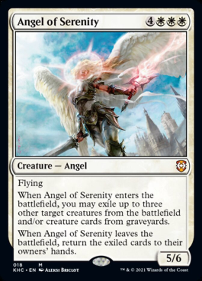 Angel of Serenity [Kaldheim Commander] | Chromatic Games