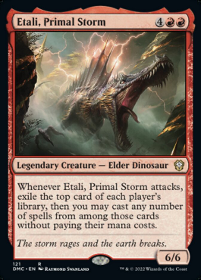 Etali, Primal Storm [Dominaria United Commander] | Chromatic Games