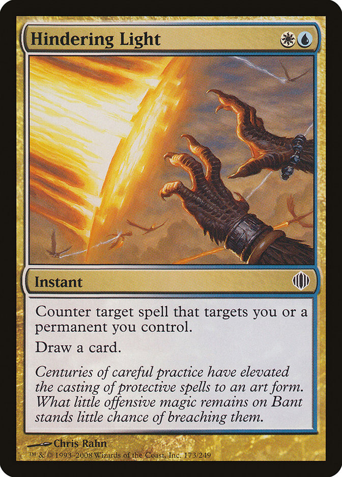 Hindering Light [Shards of Alara] | Chromatic Games