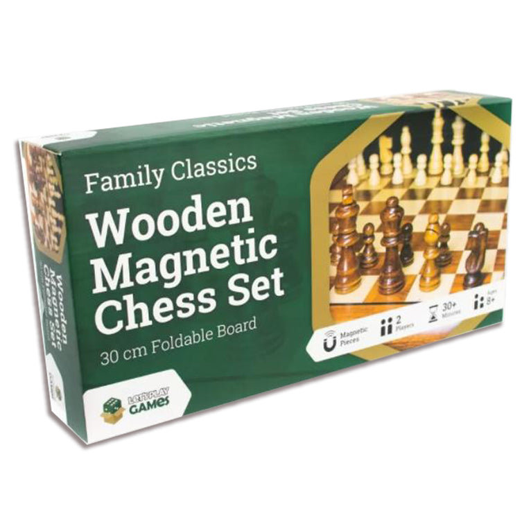 LPG Wooden Magnetic Chess Set 30 cm | Chromatic Games