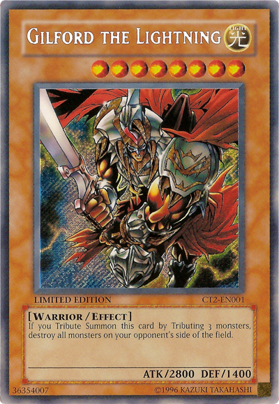 Gilford the Lightning [CT2-EN001] Secret Rare | Chromatic Games