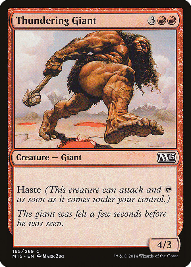 Thundering Giant [Magic 2015] | Chromatic Games