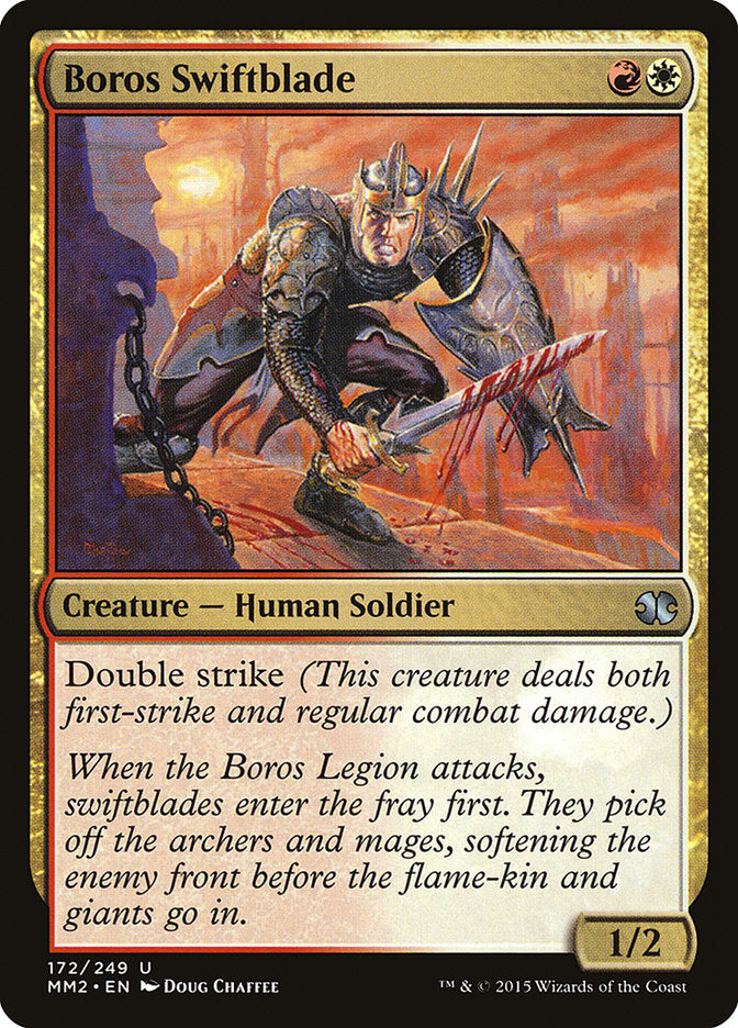 Boros Swiftblade [Modern Masters 2015] | Chromatic Games