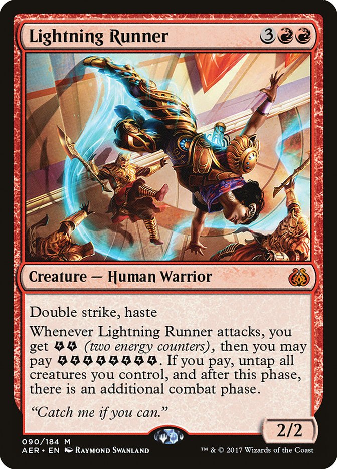 Lightning Runner [Aether Revolt] | Chromatic Games