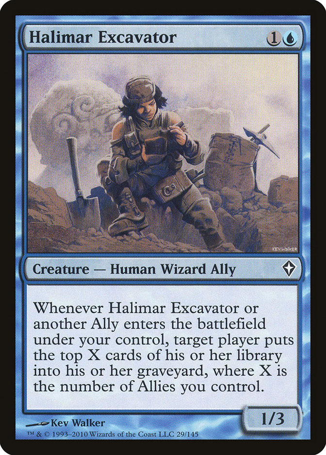 Halimar Excavator [Worldwake] | Chromatic Games