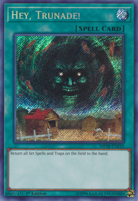 Hey, Trunade! [MP18-EN210] Secret Rare | Chromatic Games