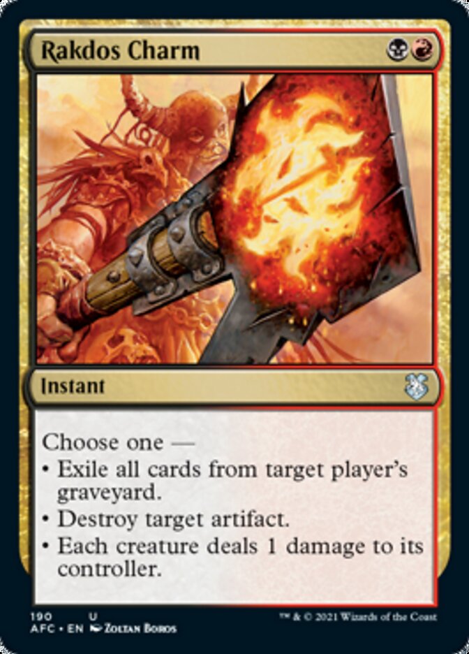 Rakdos Charm [Dungeons & Dragons: Adventures in the Forgotten Realms Commander] | Chromatic Games