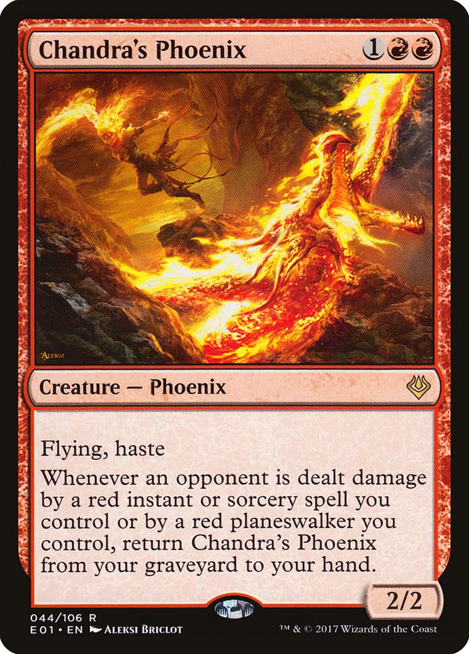 Chandra's Phoenix [Archenemy: Nicol Bolas] | Chromatic Games