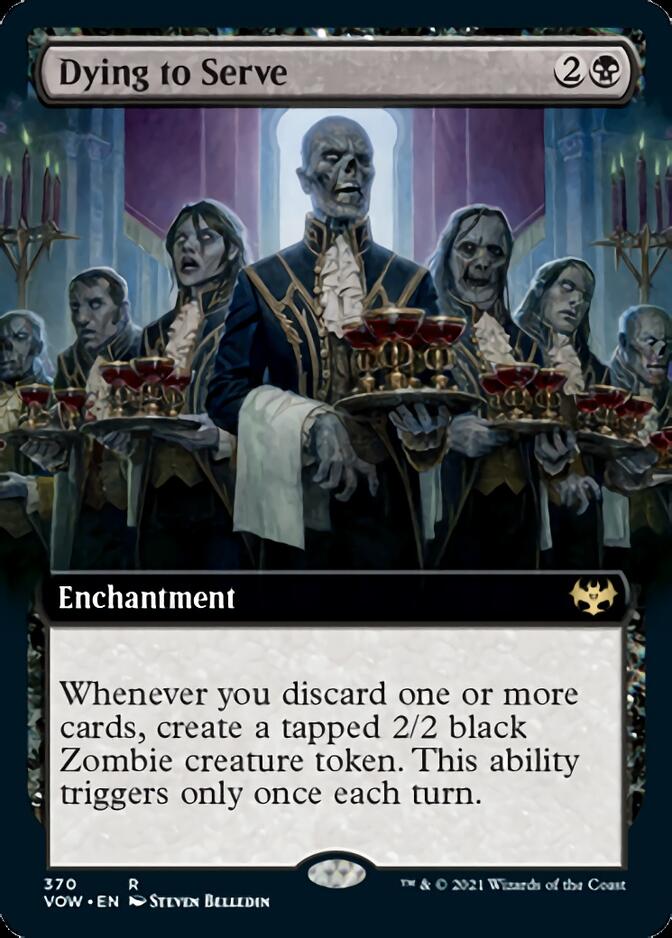 Dying to Serve (Extended Art) [Innistrad: Crimson Vow] | Chromatic Games