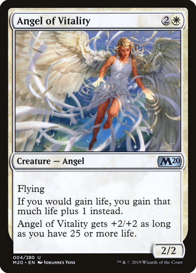 Angel of Vitality [Core Set 2020] | Chromatic Games