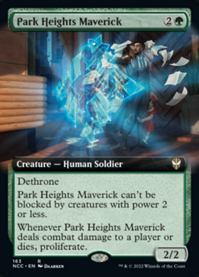 Park Heights Maverick (Extended Art) [Streets of New Capenna Commander] | Chromatic Games