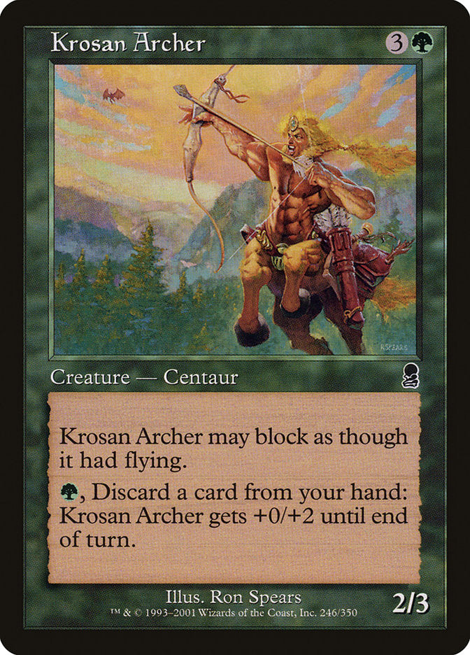 Krosan Archer [Odyssey] | Chromatic Games