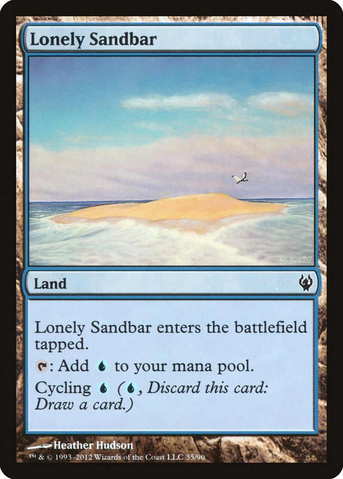 Lonely Sandbar [Duel Decks: Izzet vs. Golgari] | Chromatic Games