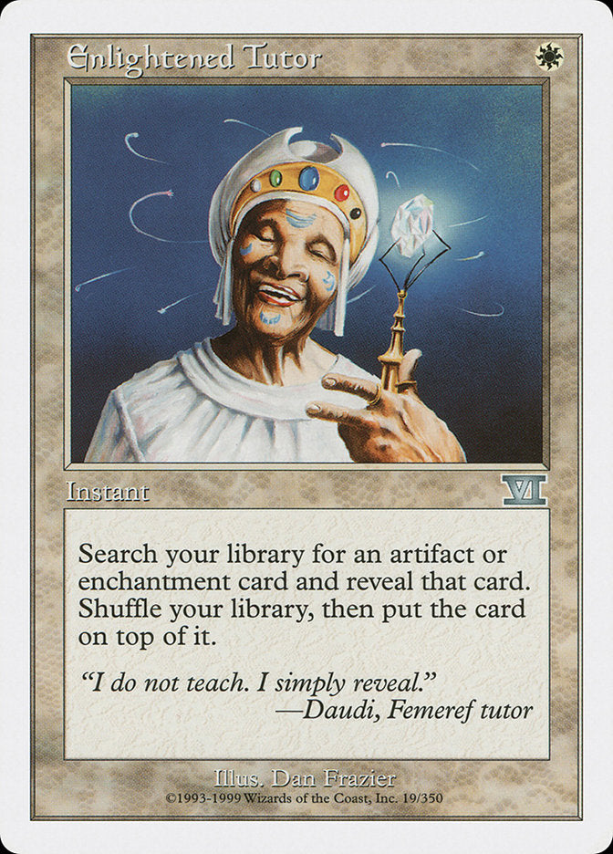 Enlightened Tutor [Classic Sixth Edition] | Chromatic Games