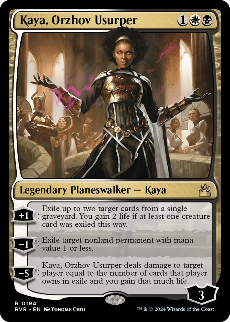 Kaya, Orzhov Usurper [Ravnica Remastered] | Chromatic Games