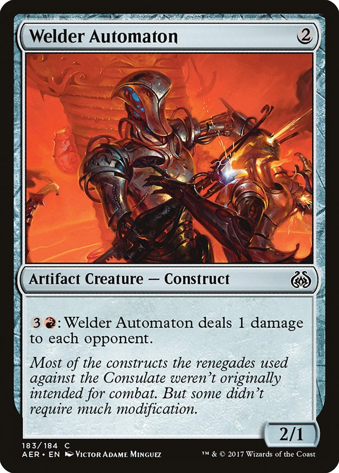 Welder Automaton [Aether Revolt] | Chromatic Games