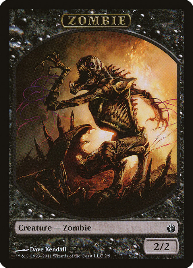 Zombie Token [Mirrodin Besieged Tokens] | Chromatic Games