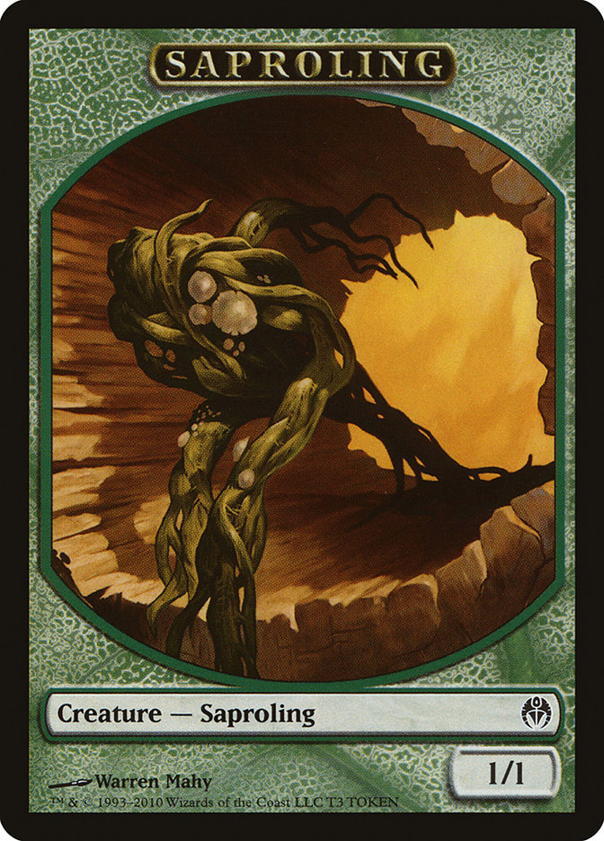 Saproling Token [Duel Decks: Phyrexia vs. the Coalition Tokens] | Chromatic Games