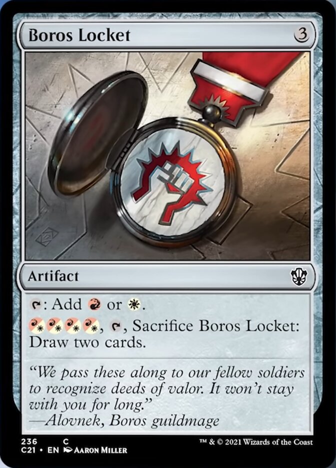 Boros Locket [Commander 2021] | Chromatic Games