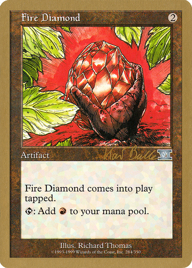 Fire Diamond (Kai Budde) [World Championship Decks 1999] | Chromatic Games