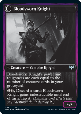 Bloodsworn Squire // Bloodsworn Knight [Innistrad: Double Feature] | Chromatic Games