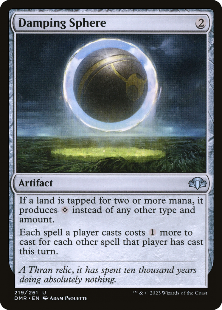 Damping Sphere [Dominaria Remastered] | Chromatic Games