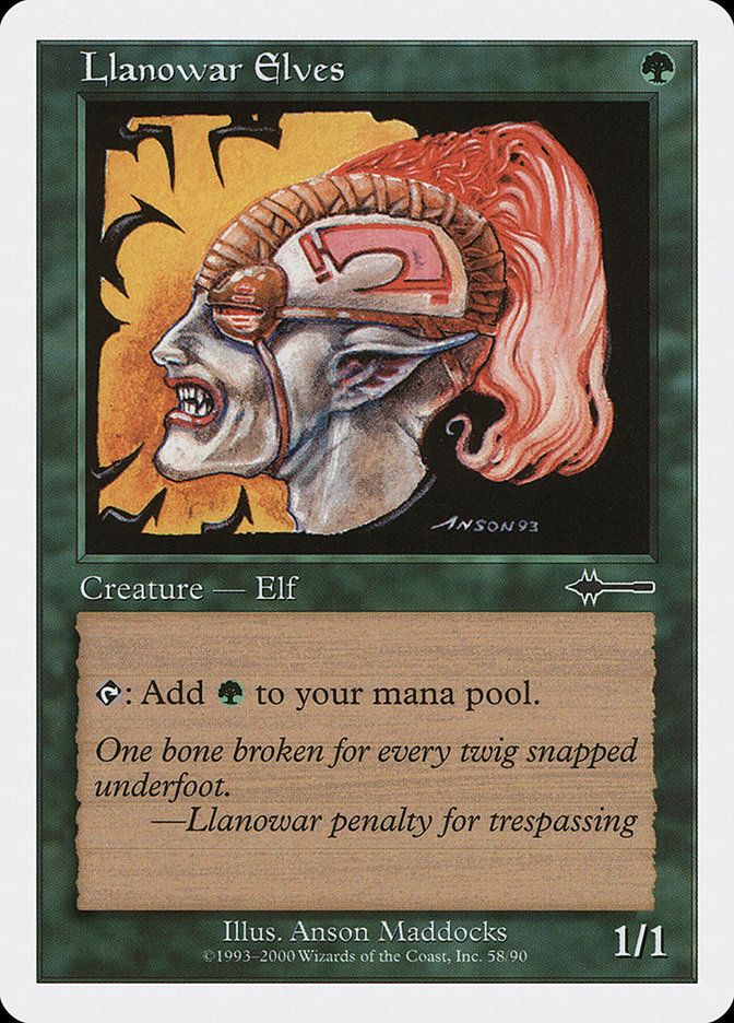 Llanowar Elves [Beatdown] | Chromatic Games