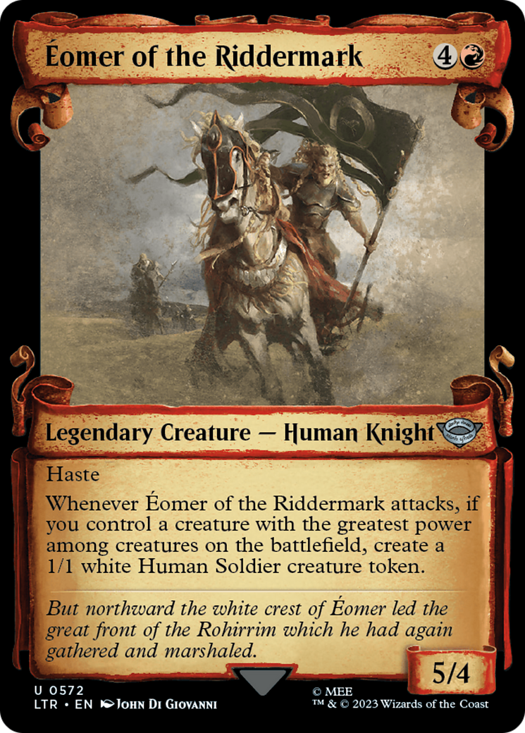 Eomer of the Riddermark [The Lord of the Rings: Tales of Middle-Earth Showcase Scrolls] | Chromatic Games