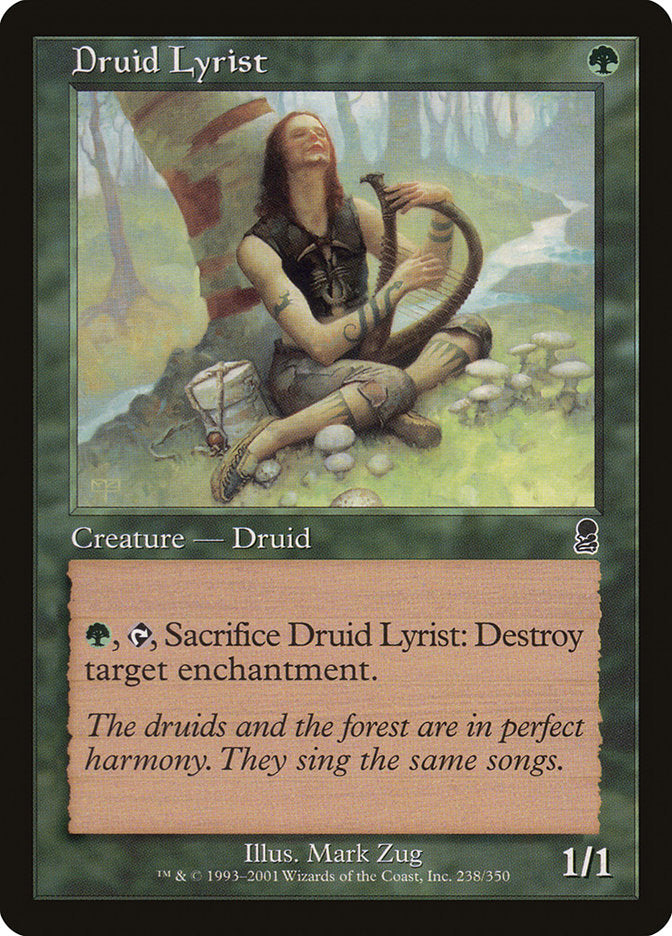 Druid Lyrist [Odyssey] | Chromatic Games