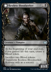 Restless Bloodseeker // Bloodsoaked Reveler (Showcase Fang Frame) [Innistrad: Crimson Vow] | Chromatic Games