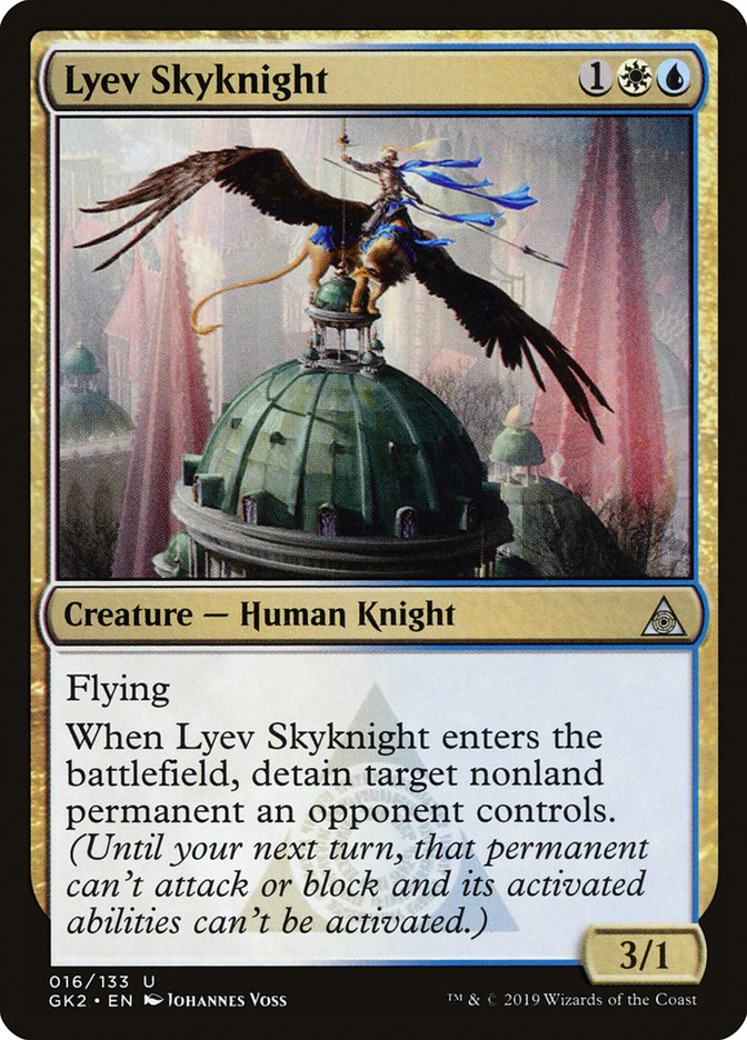 Lyev Skyknight [Ravnica Allegiance Guild Kit] | Chromatic Games