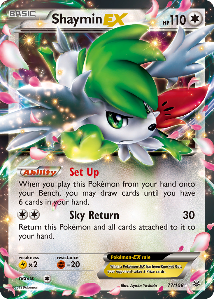 Shaymin EX [Roaring Skies] | Chromatic Games