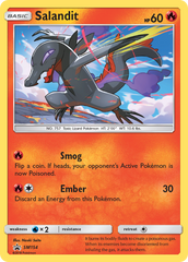 Salandit (SM154) [Sun & Moon: Black Star Promos] | Chromatic Games