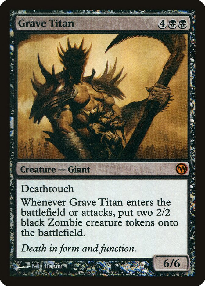 Grave Titan (Duels of the Planeswalkers Promos) [Duels of the Planeswalkers Promos 2011] | Chromatic Games